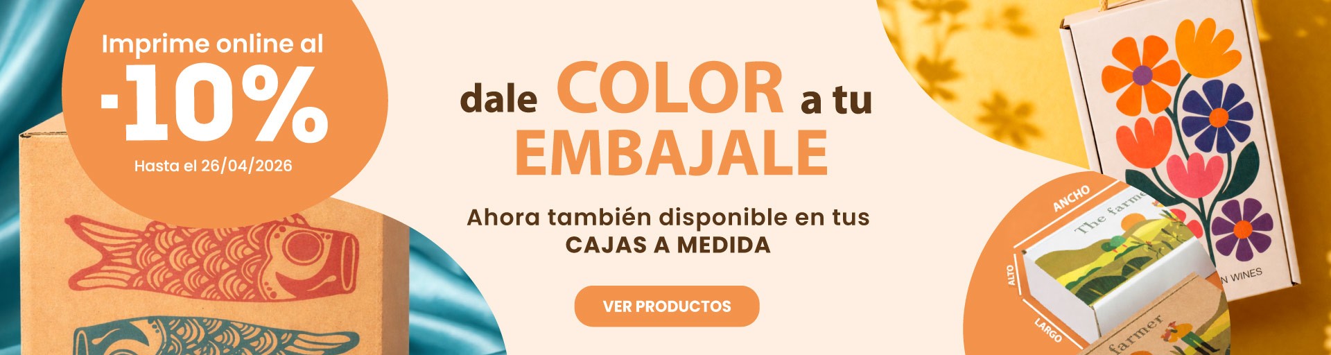 Dale color a tu embalaje